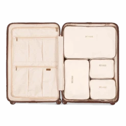 Fab Seventies - Antique White - Packing Cube Set (76 Cm)