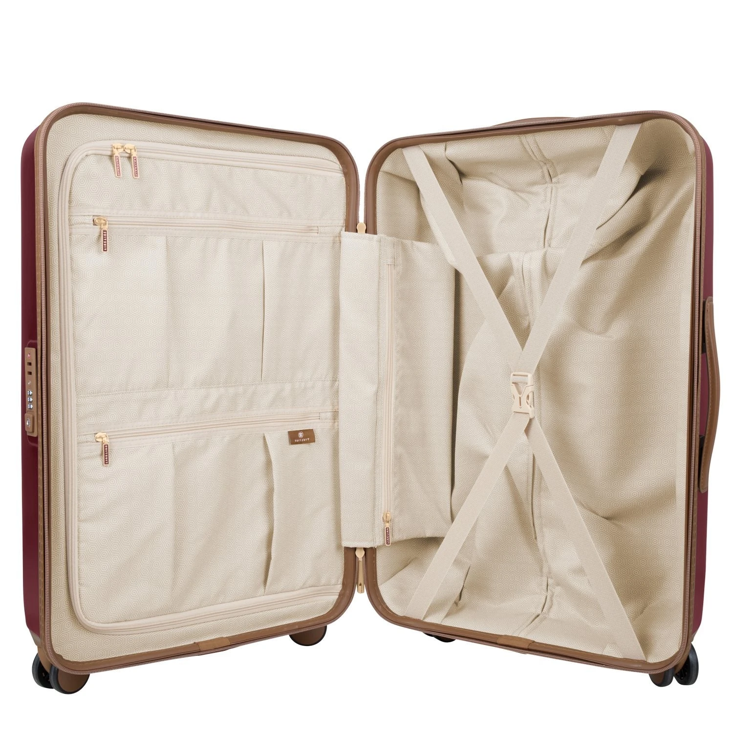 Fab Seventies Classic - Biking Red - Reiskoffer (66 Cm) 4 Fab Seventies Classic - Biking Red - Reiskoffer (66 Cm) - Afbeelding 3