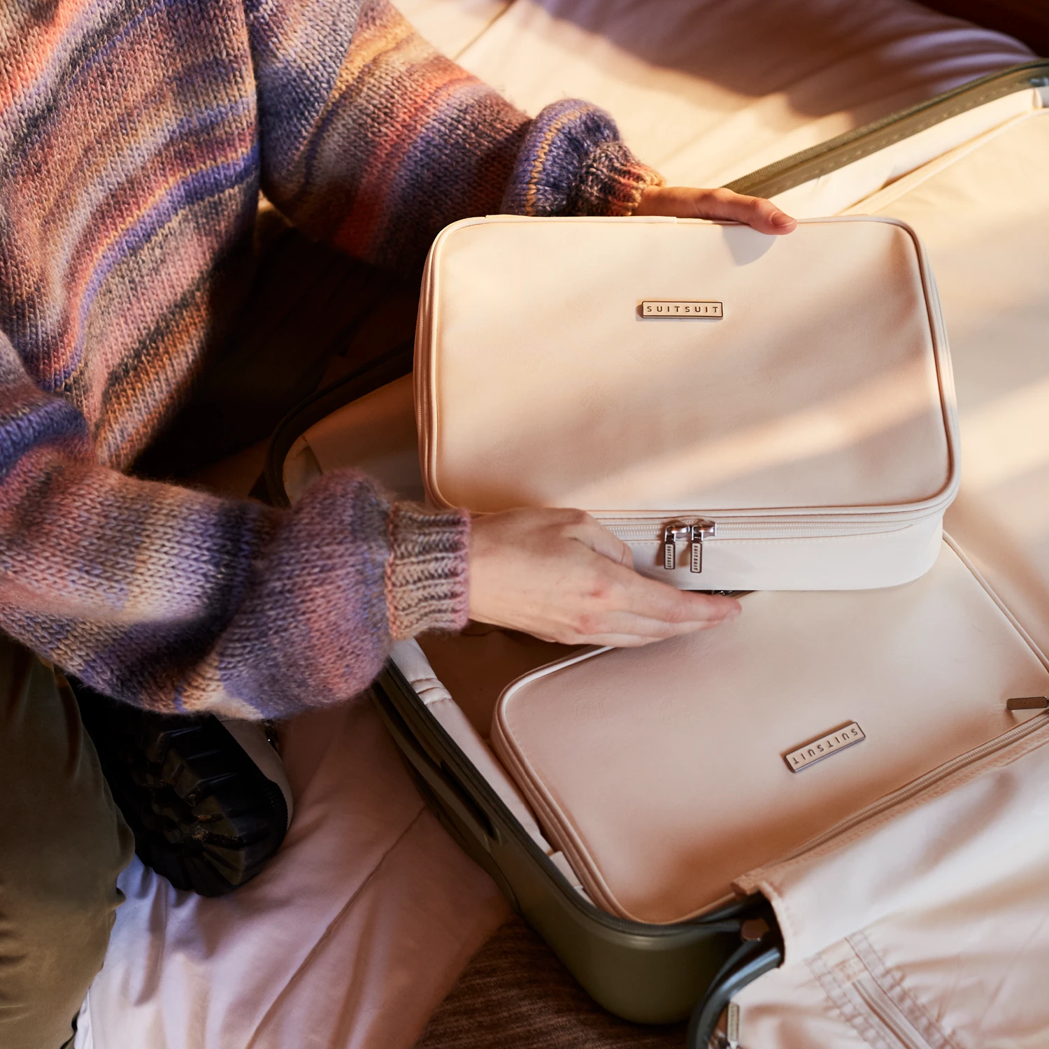 Natura - Macadamia - Packing Cube Set 3 Stuks (76 Cm) 5 Natura - Macadamia - Packing Cube Set 3 Stuks (76 Cm) - Afbeelding 3