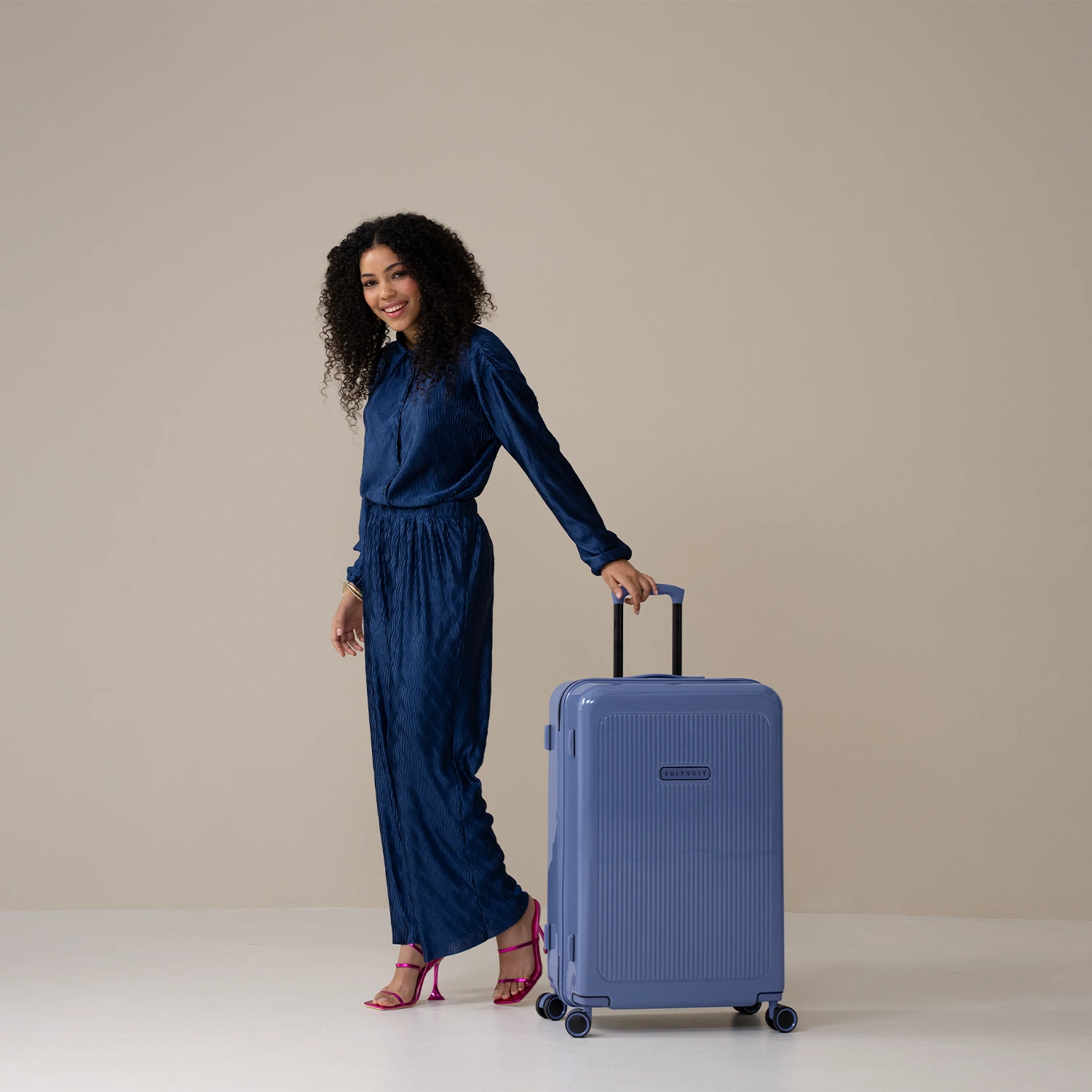 Expression - Elemental Blue - Reiskoffer (76 Cm) 4 Expression - Elemental Blue - Reiskoffer (76 Cm) - Afbeelding 2