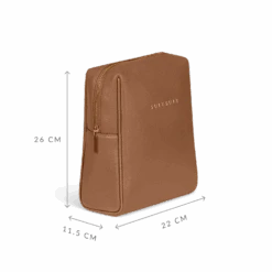 Fab Seventies - Camel - Upright Toilettas -Premium Bagagewinkel 0013662 as 72021 4