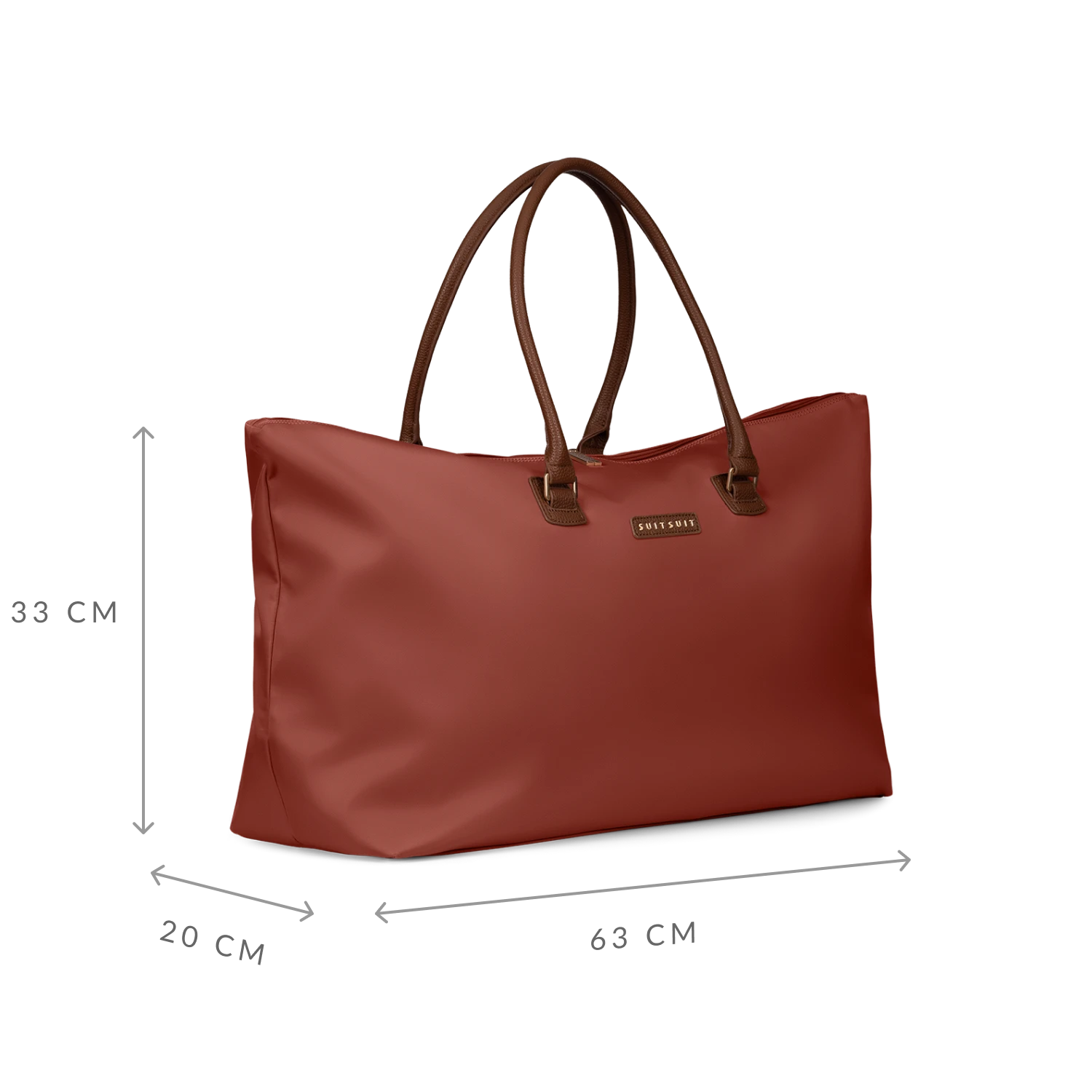 Fab Seventies - Red Ochre - Travel Tote 5 Fab Seventies - Red Ochre - Travel Tote - Afbeelding 3