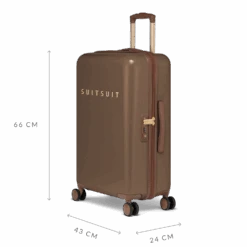 Fab Seventies - Cocoa Brown - Reiskoffer (66 Cm) -Premium Bagagewinkel 0013802 tr 72314 4