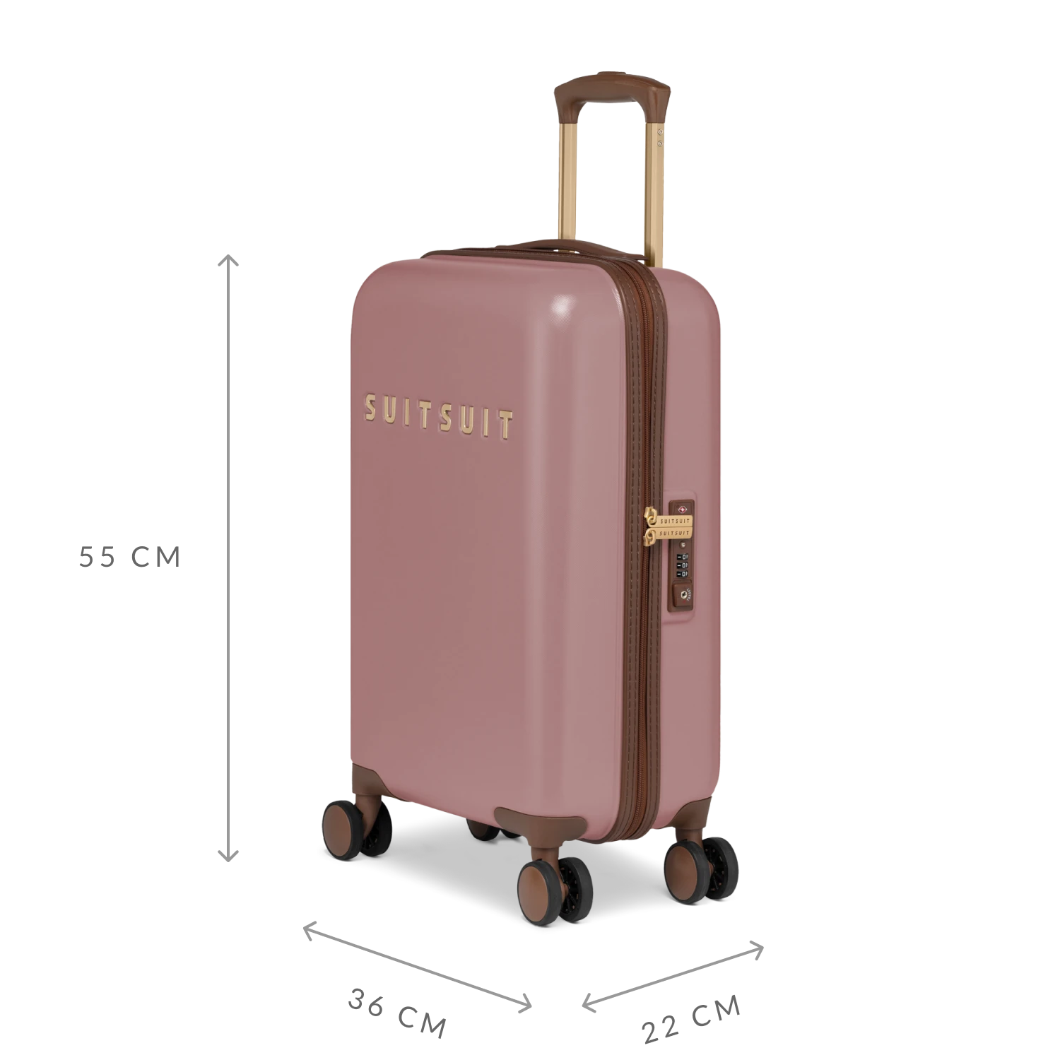 Fab Seventies - Old Rose - Handbagage (55 Cm) 5 Fab Seventies - Old Rose - Handbagage (55 Cm) - Afbeelding 3