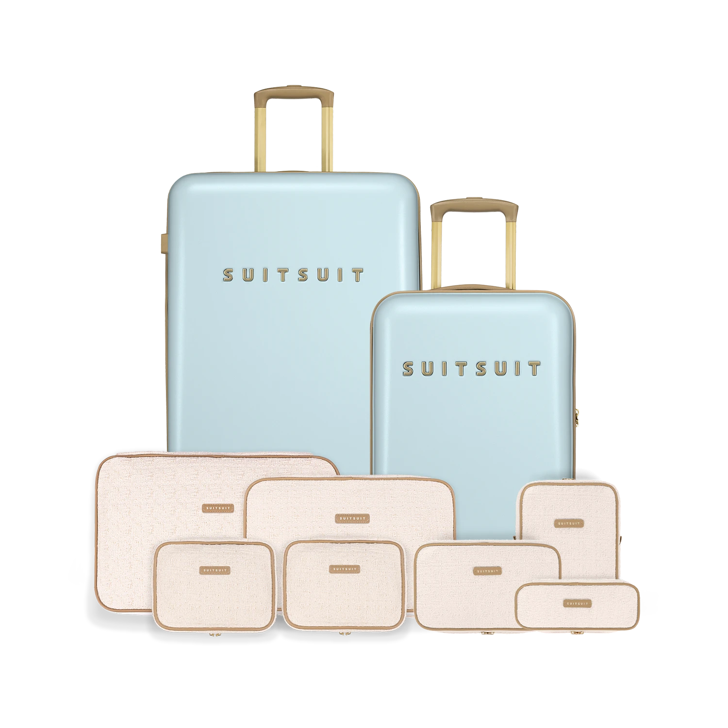 Fusion - Powder Blue - Perfect Packing Set (55/76 Cm) 3 Fusion - Powder Blue - Perfect Packing Set (55/76 Cm)