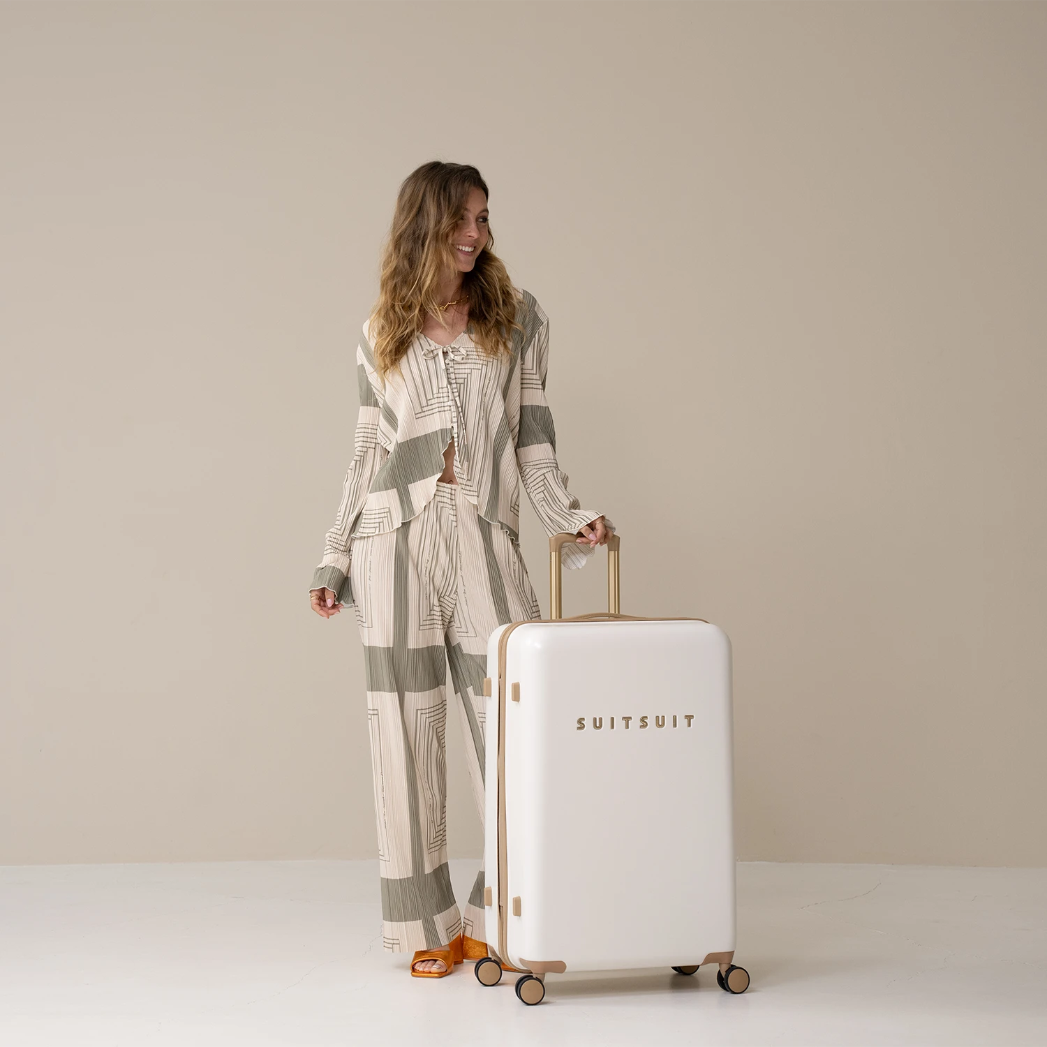 Fusion - White Swan - Reiskoffer (76 Cm) 4 Fusion - White Swan - Reiskoffer (76 Cm) - Afbeelding 2